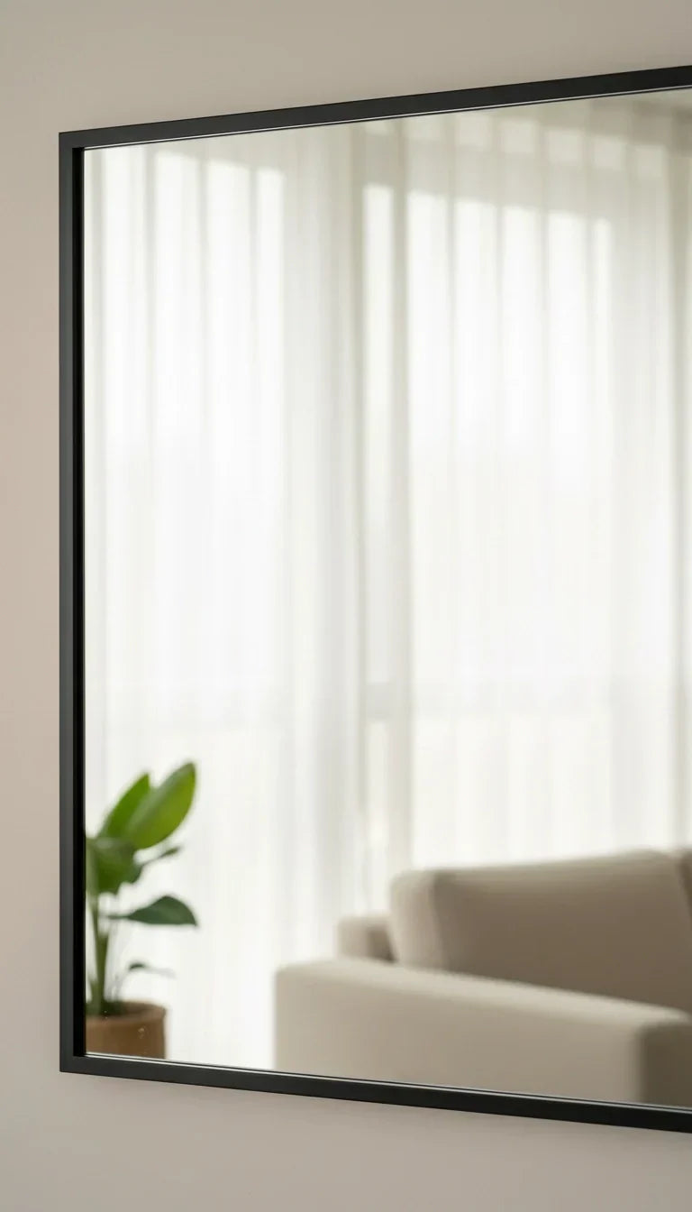 How to clean a mirror, without streaks.