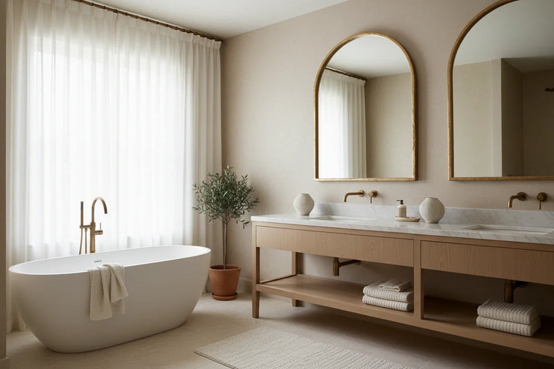 luxury bathroom interior