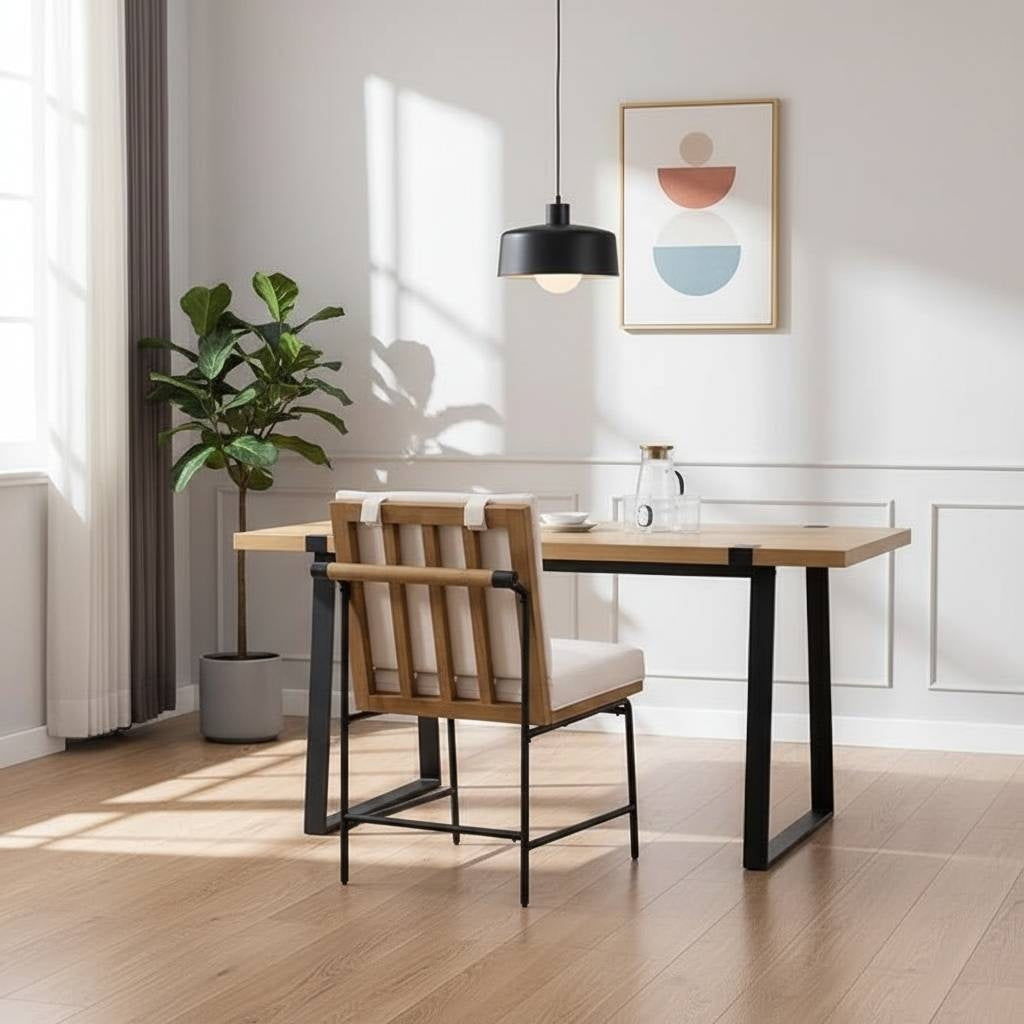 Elm Wooden Dining Chair