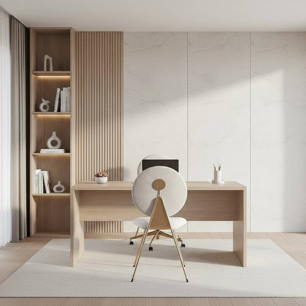 Circle Dining Chair – Modern Upholstered Dining Chair