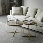 Sage Round Wooden Coffee Table