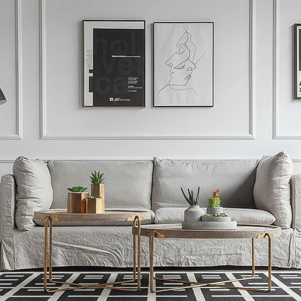 Sage Round Wooden Coffee Table