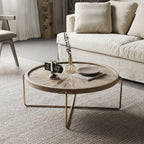 Sage Round Wooden Coffee Table