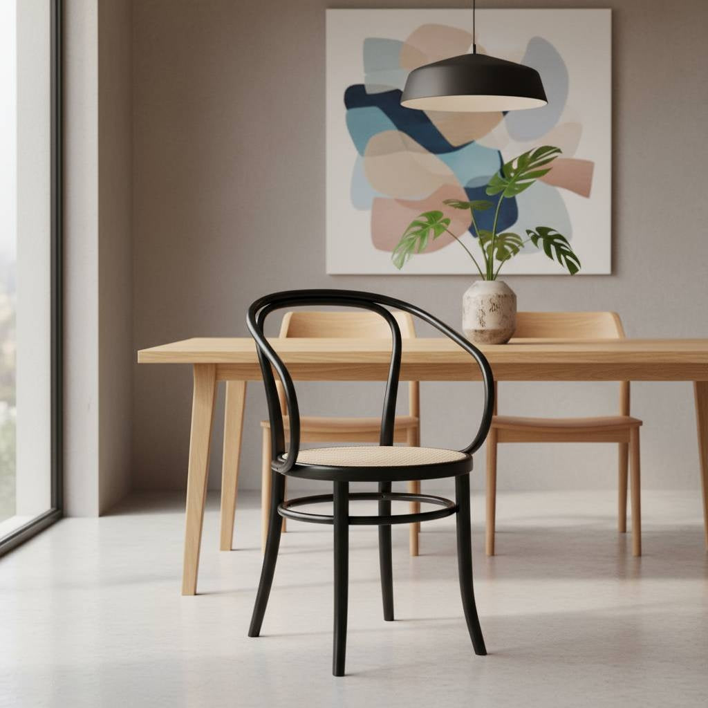 Opal Rattan Chair – Modern Upholstered Accent Chair