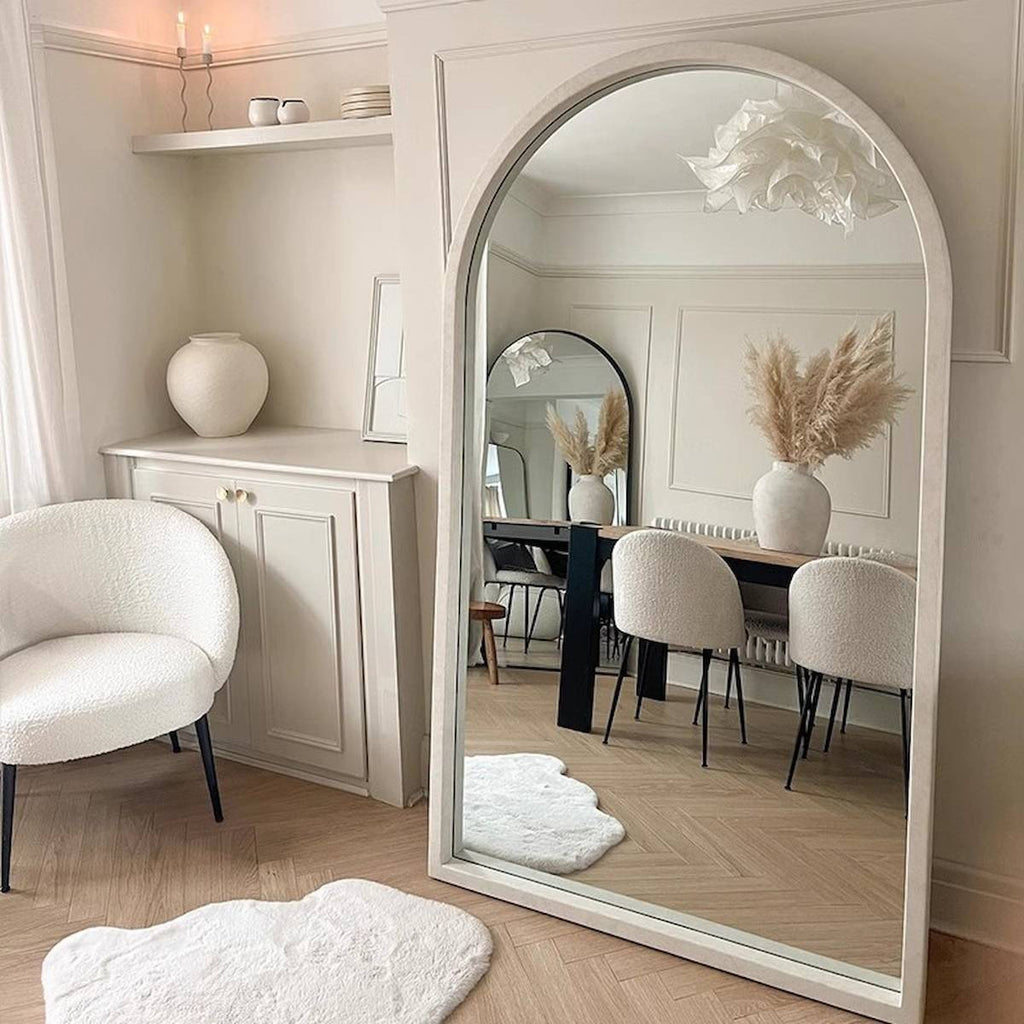 Acadia – Sculptural Organic Full Length Floor Mirror