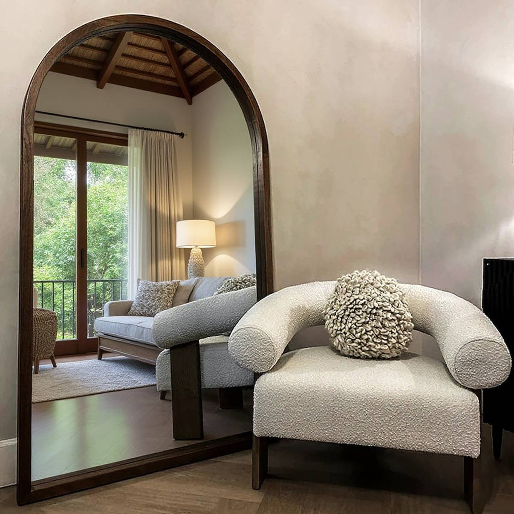 Acadia – Sculptural Organic Full Length Floor Mirror