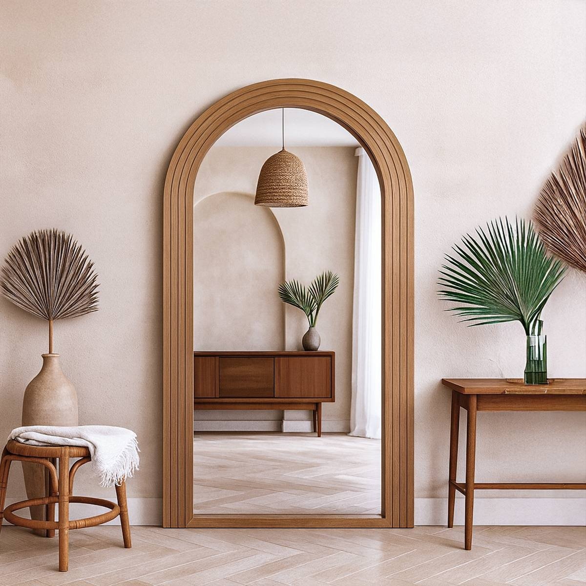 Aurora Luxe Curve Mirror