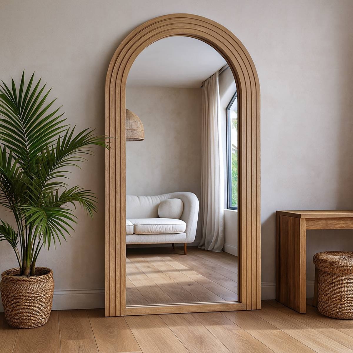 Aurora Luxe Curve Mirror