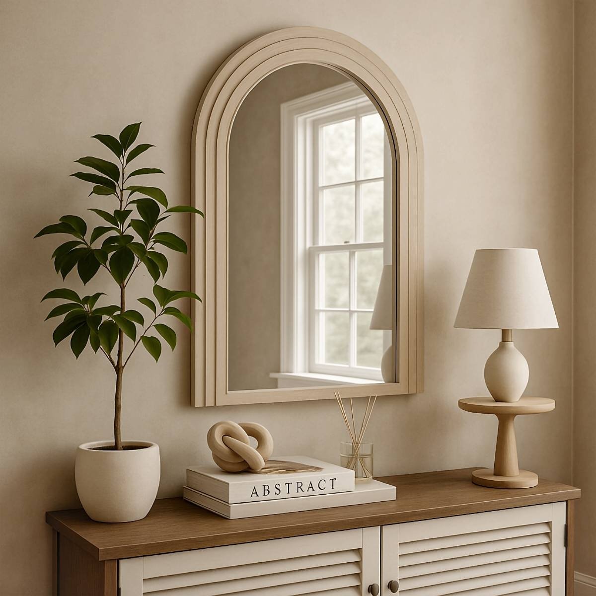 Aurora Luxe Curve Mirror