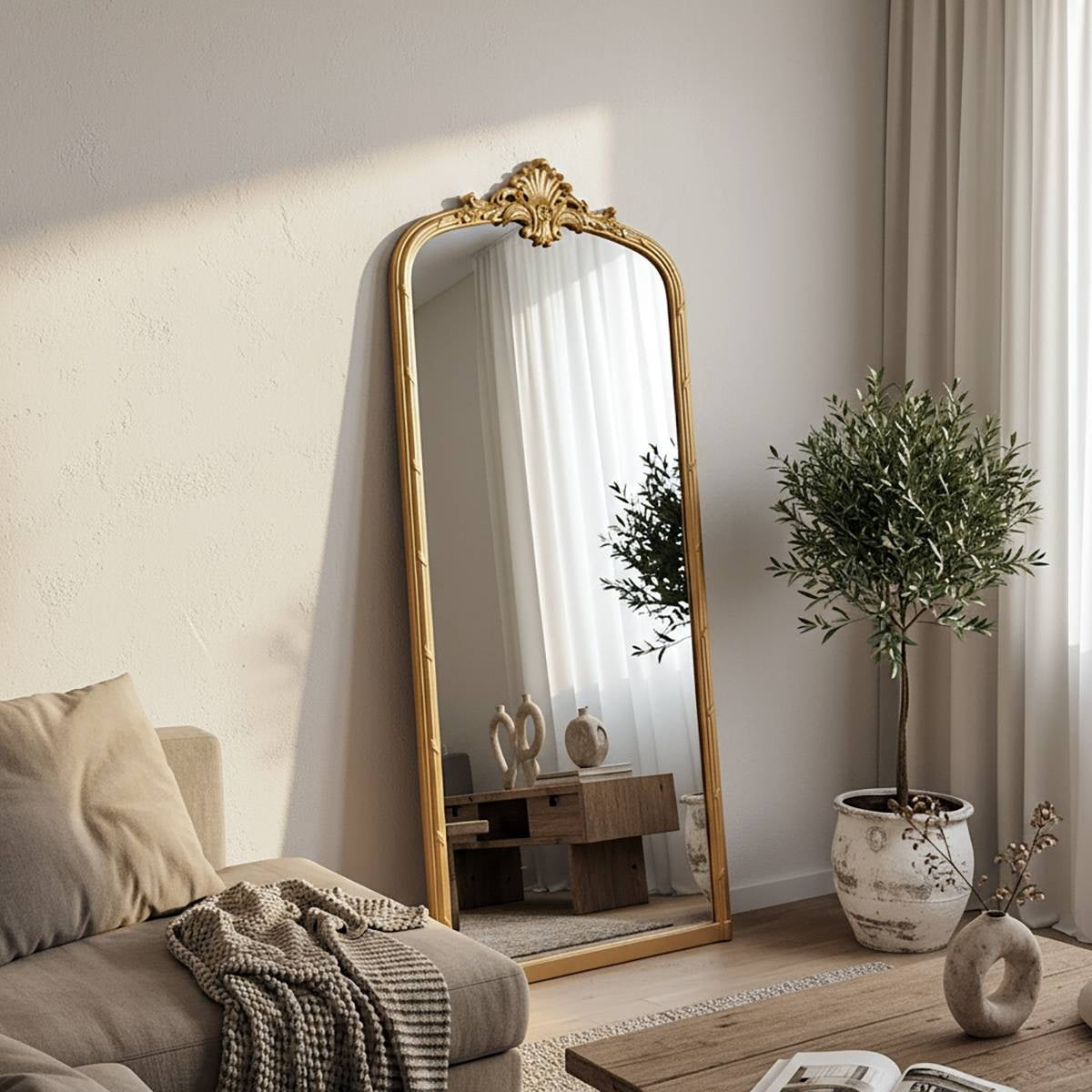 Anastasia Baroque Wall Mirror