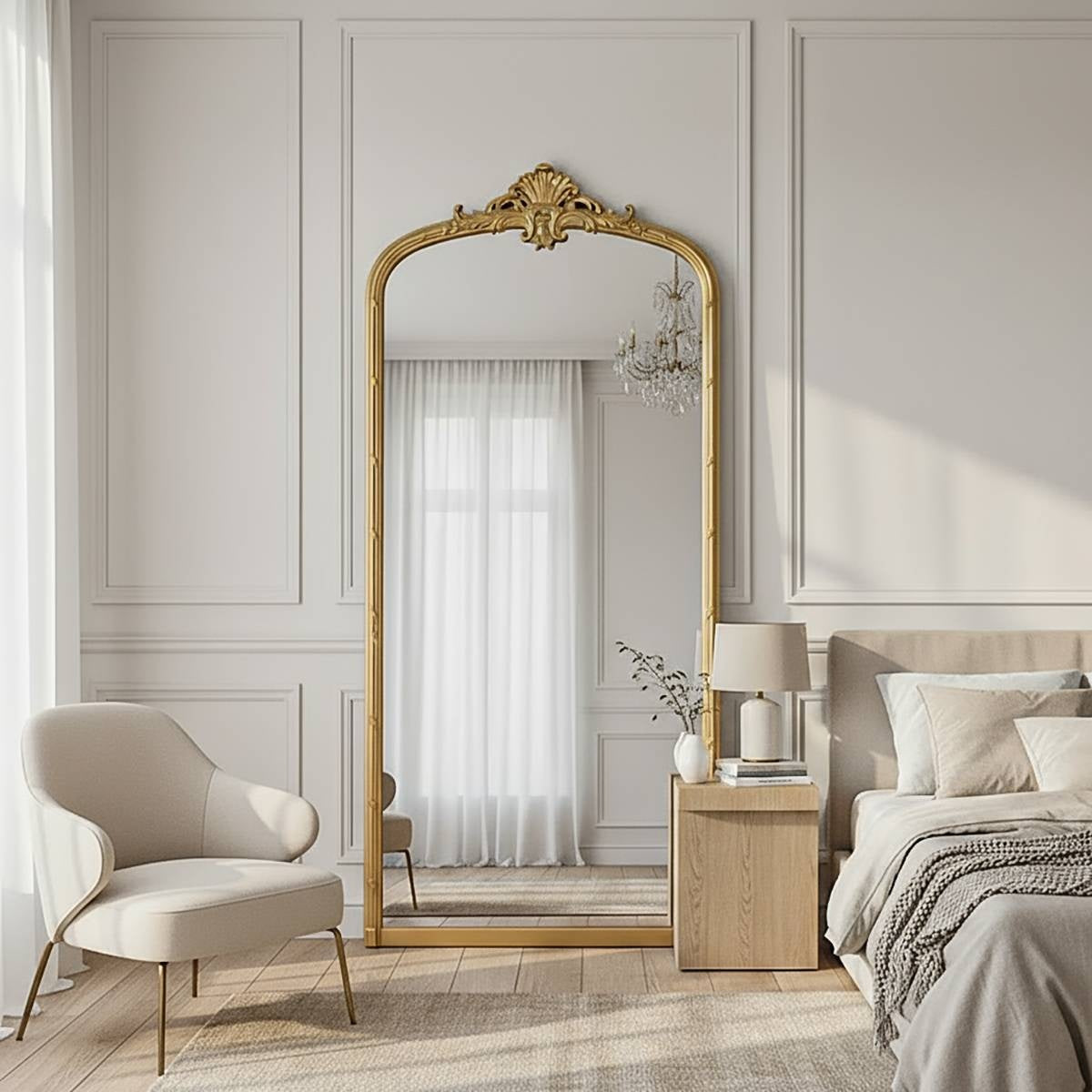 Anastasia Baroque Wall Mirror