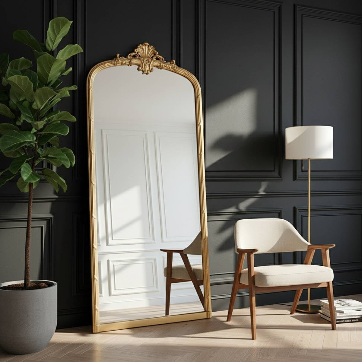 Anastasia Baroque Wall Mirror