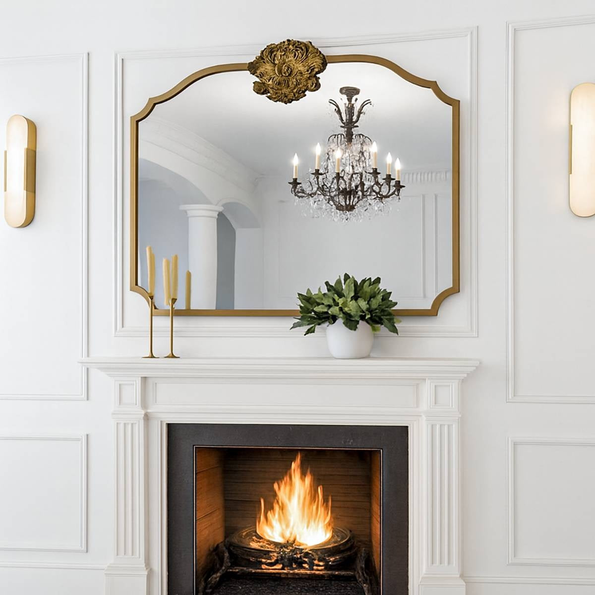 Aurelia Vintage Wall Mirror