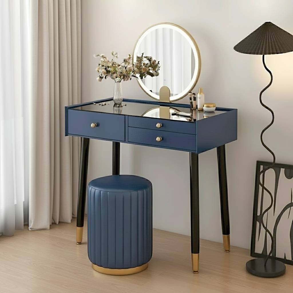 Blake Vanity Desk II – Modern Makeup Vanity Table