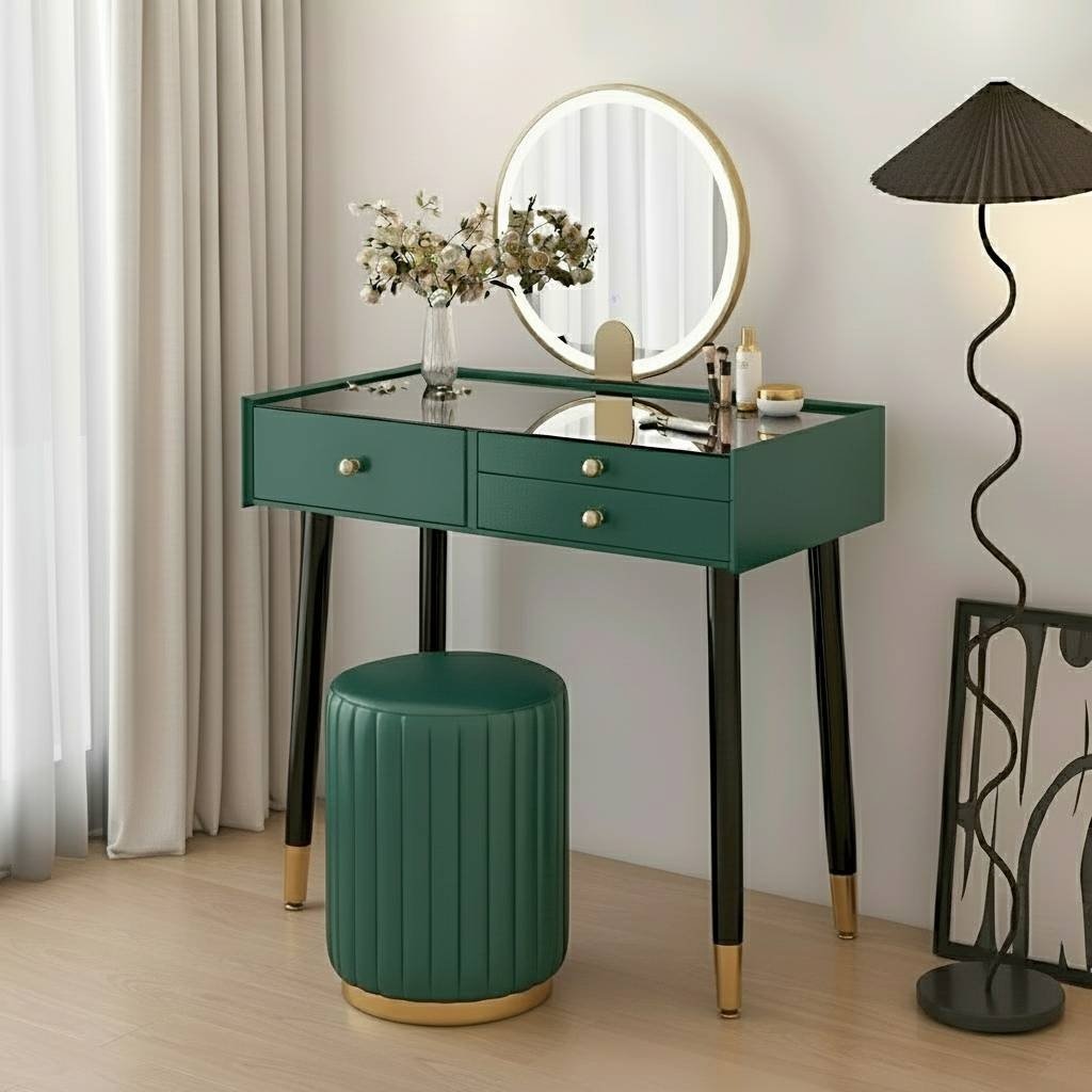 Blake Vanity Desk II – Modern Makeup Vanity Table