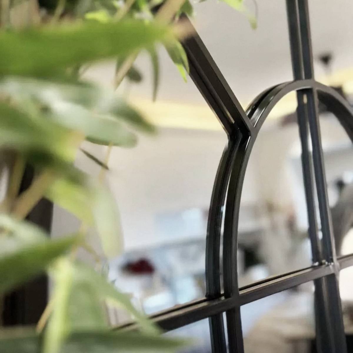 Classic Arch Pane  – Industrial Arched Window Mirror