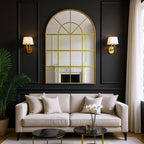 Classic Arch Pane  Mirror