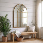 Classic Arch Pane  Mirror
