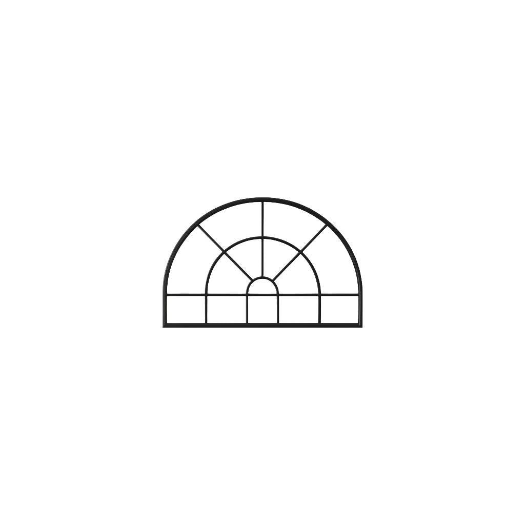 Classic Arch Pane  Mirror