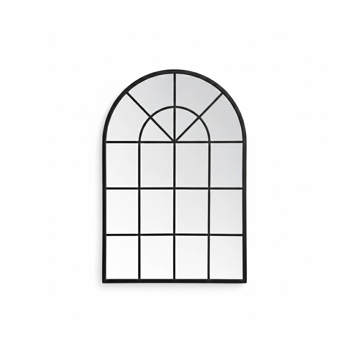 Classic Arch Pane  – Industrial Arched Window Mirror