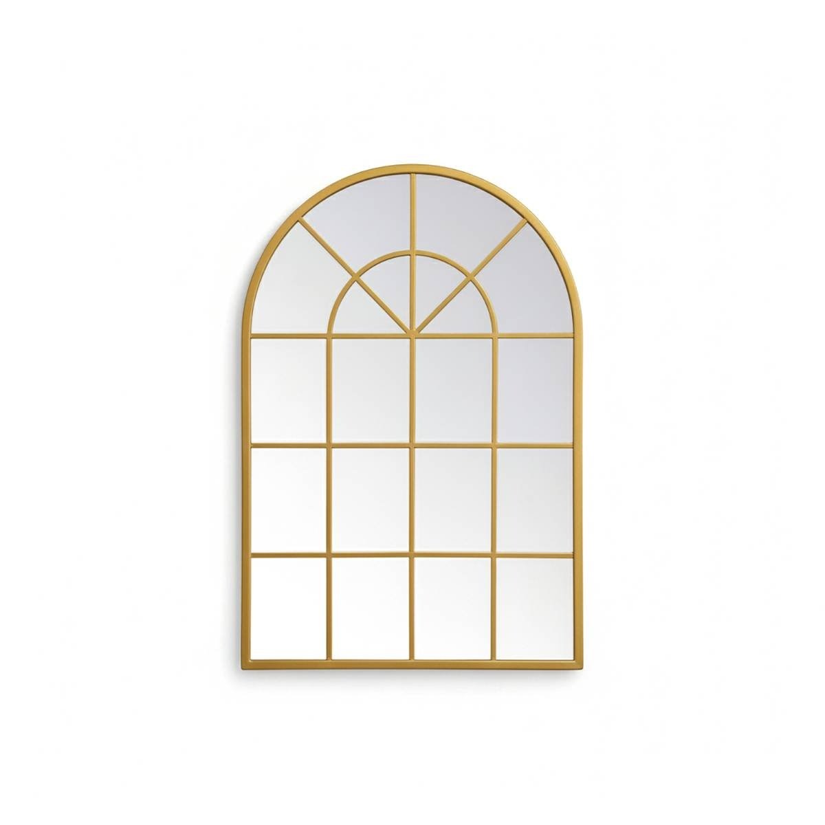Classic Arch Pane  – Industrial Arched Window Mirror