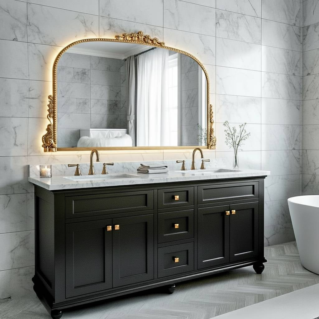 Eleanor Vanity Mirror – Ornate Classic Dressing Mirror