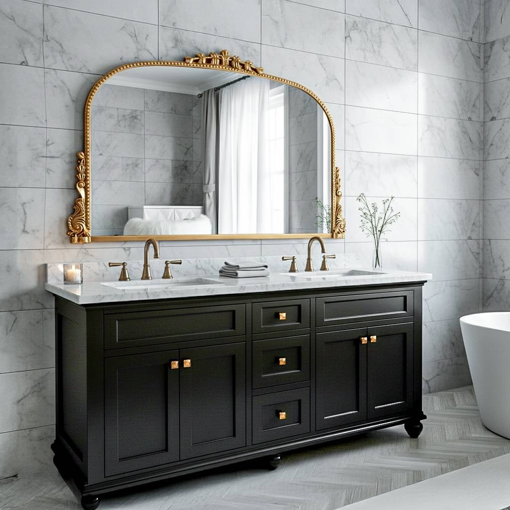 Eleanor Vanity Mirror – Ornate Classic Dressing Mirror