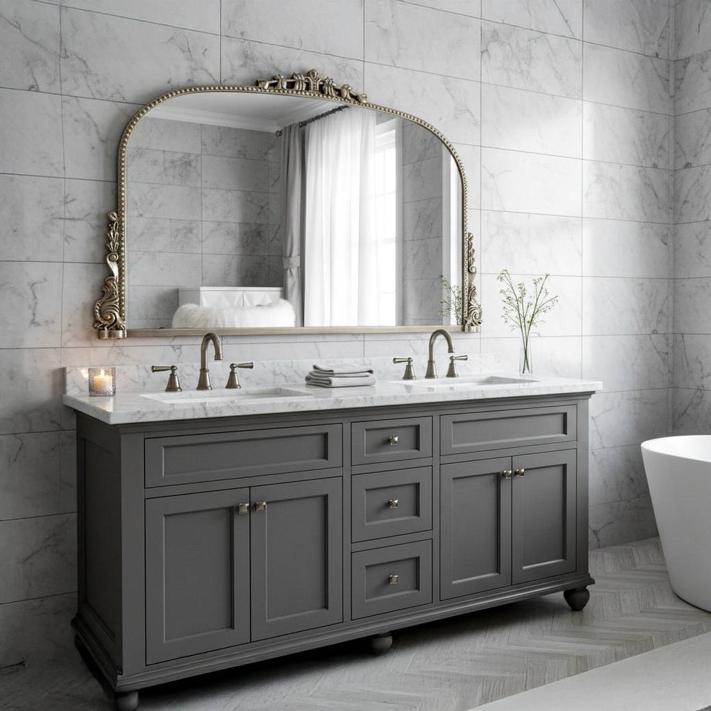 Eleanor Vanity Mirror – Ornate Classic Dressing Mirror