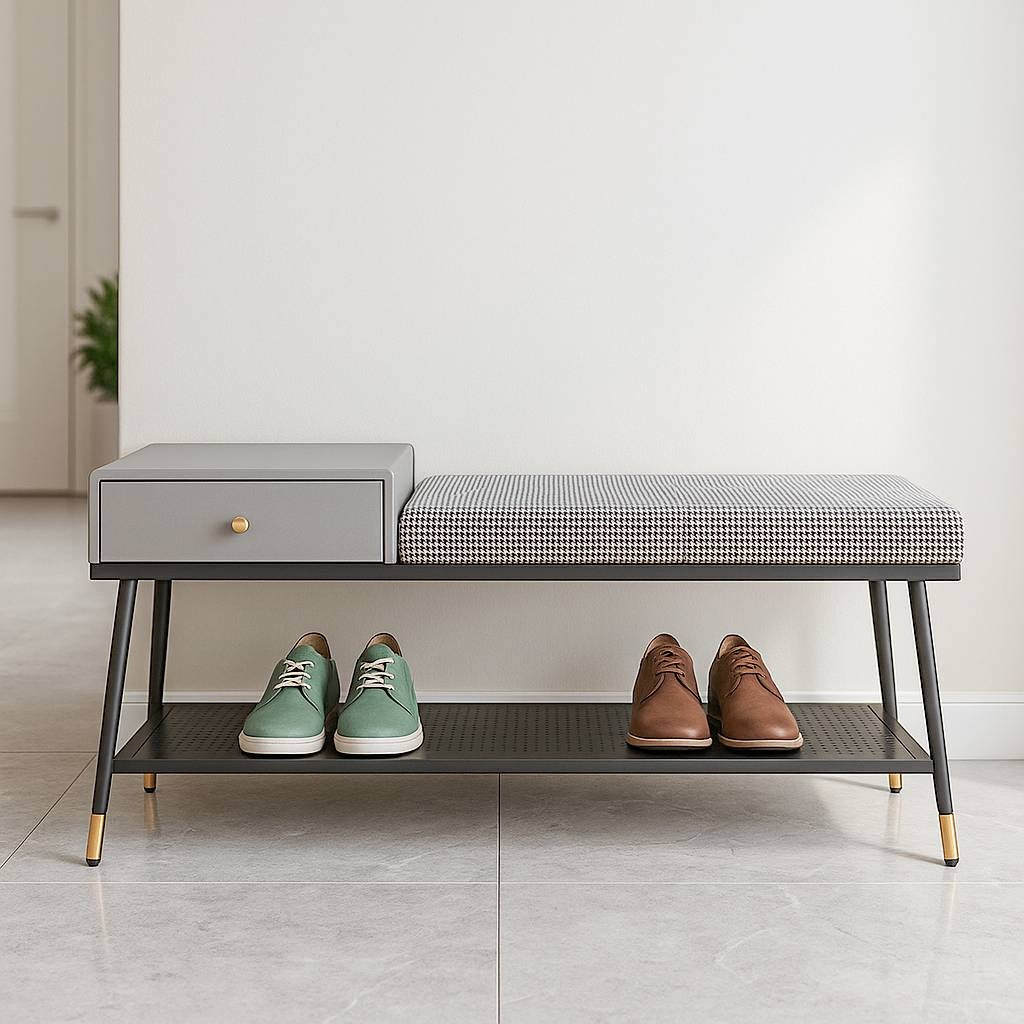 Freya Shoe Bench – Entryway Storage Bench