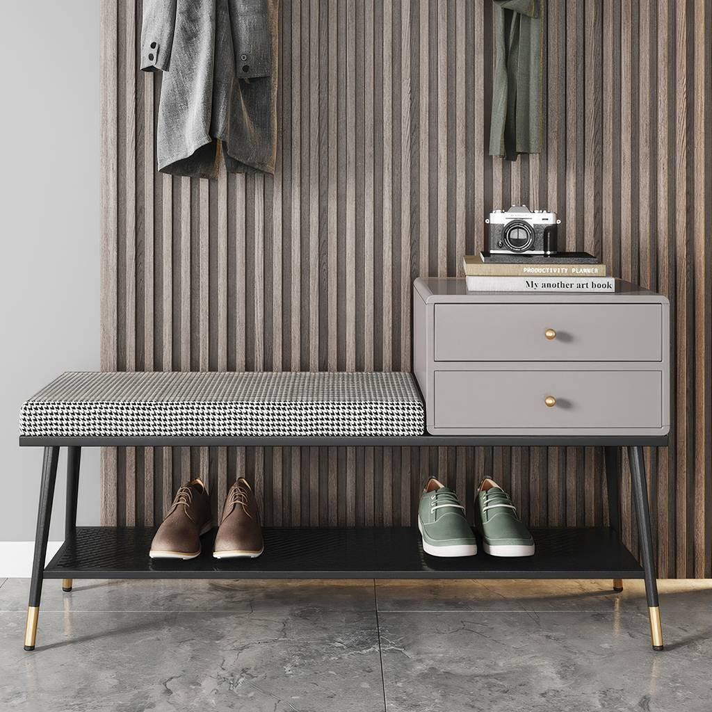 Freya Shoe Bench – Entryway Storage Bench