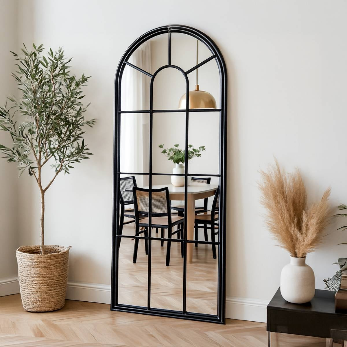 Lola Wall Mirror – Arched Window Style Mirror
