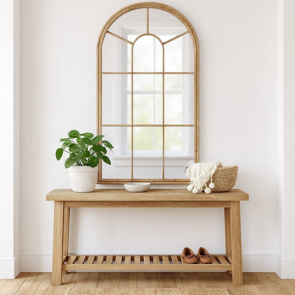 Lola Wall Mirror – Arched Window Style Mirror