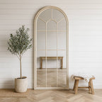 Lola Wall Mirror – Arched Window Style Mirror