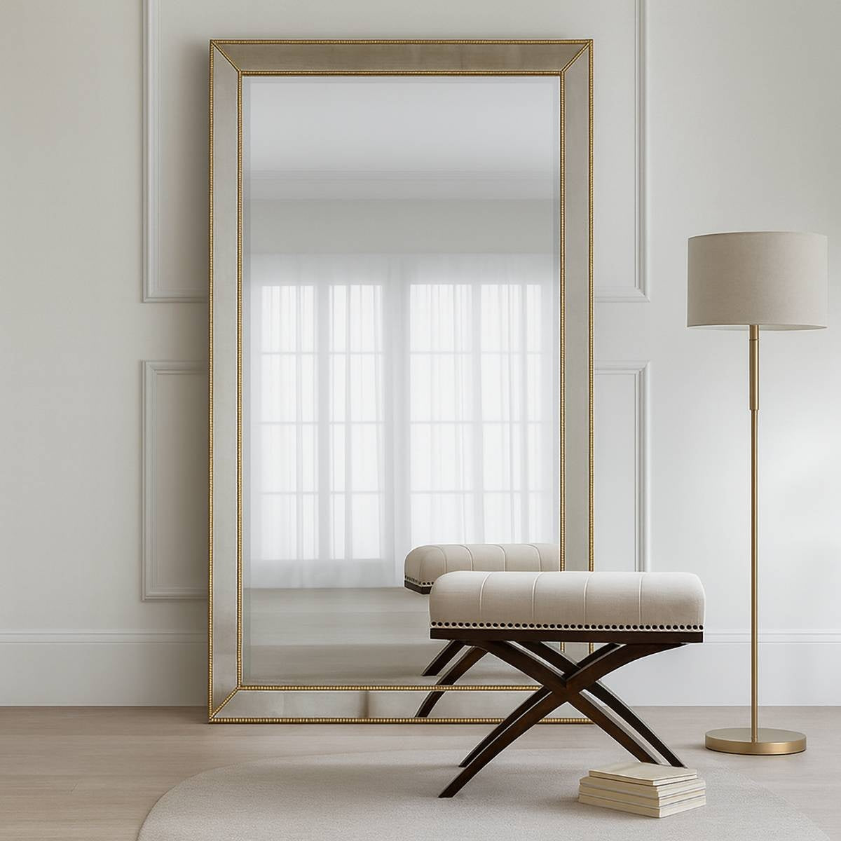 Monroe – Oversized Rectangular Full Length Mirror