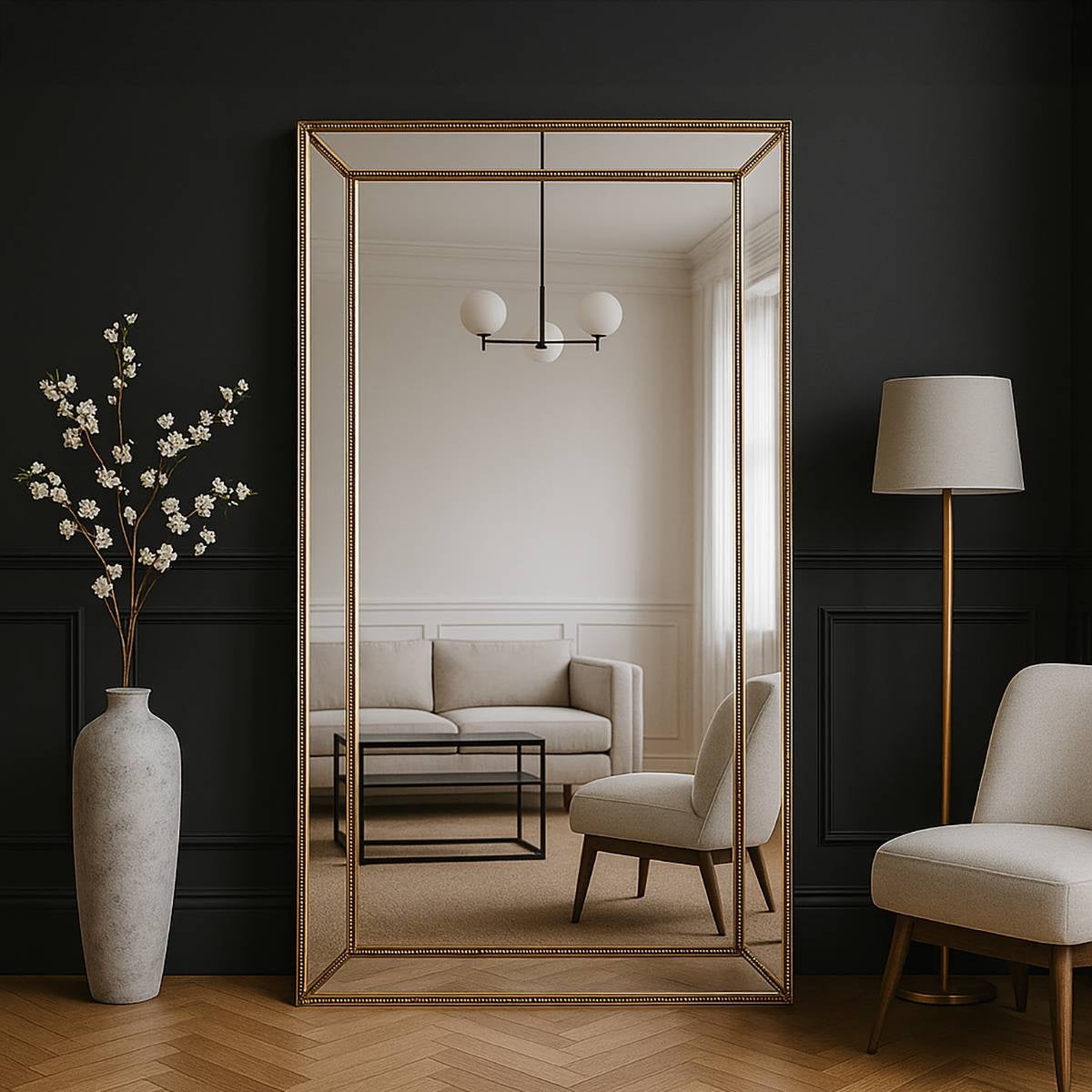 Monroe – Oversized Rectangular Full Length Mirror