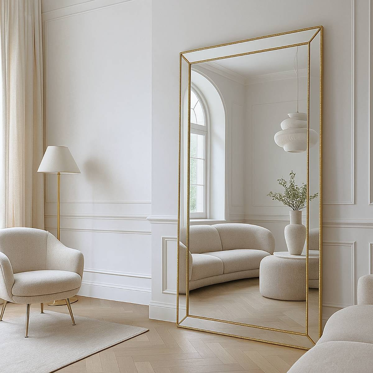 Monroe – Oversized Rectangular Full Length Mirror