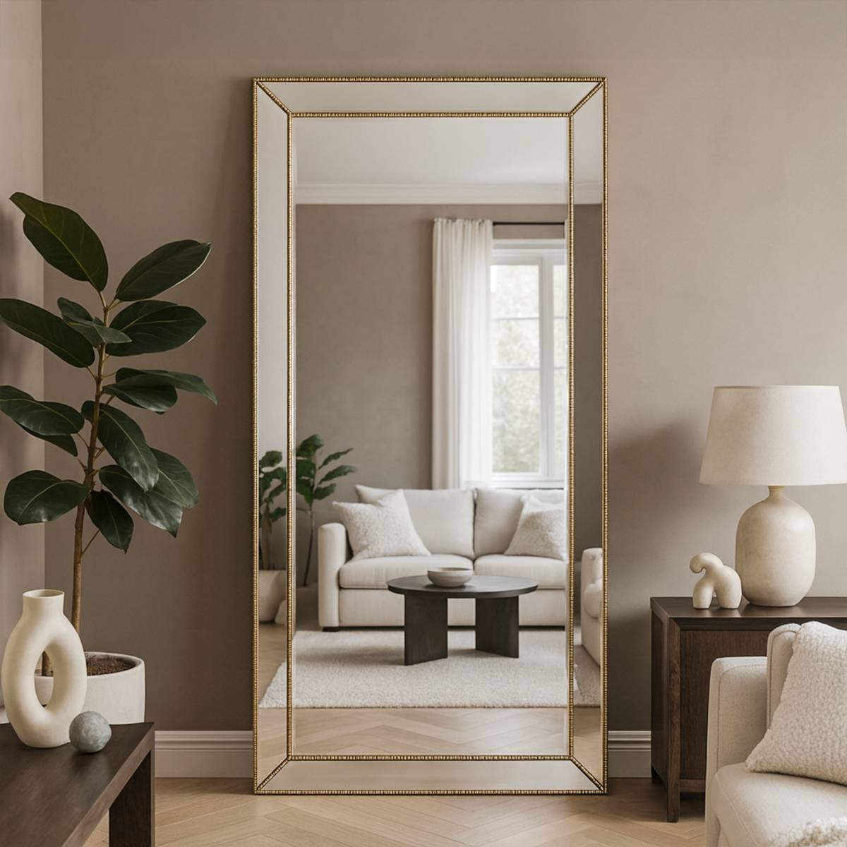 Monroe – Oversized Rectangular Full Length Mirror