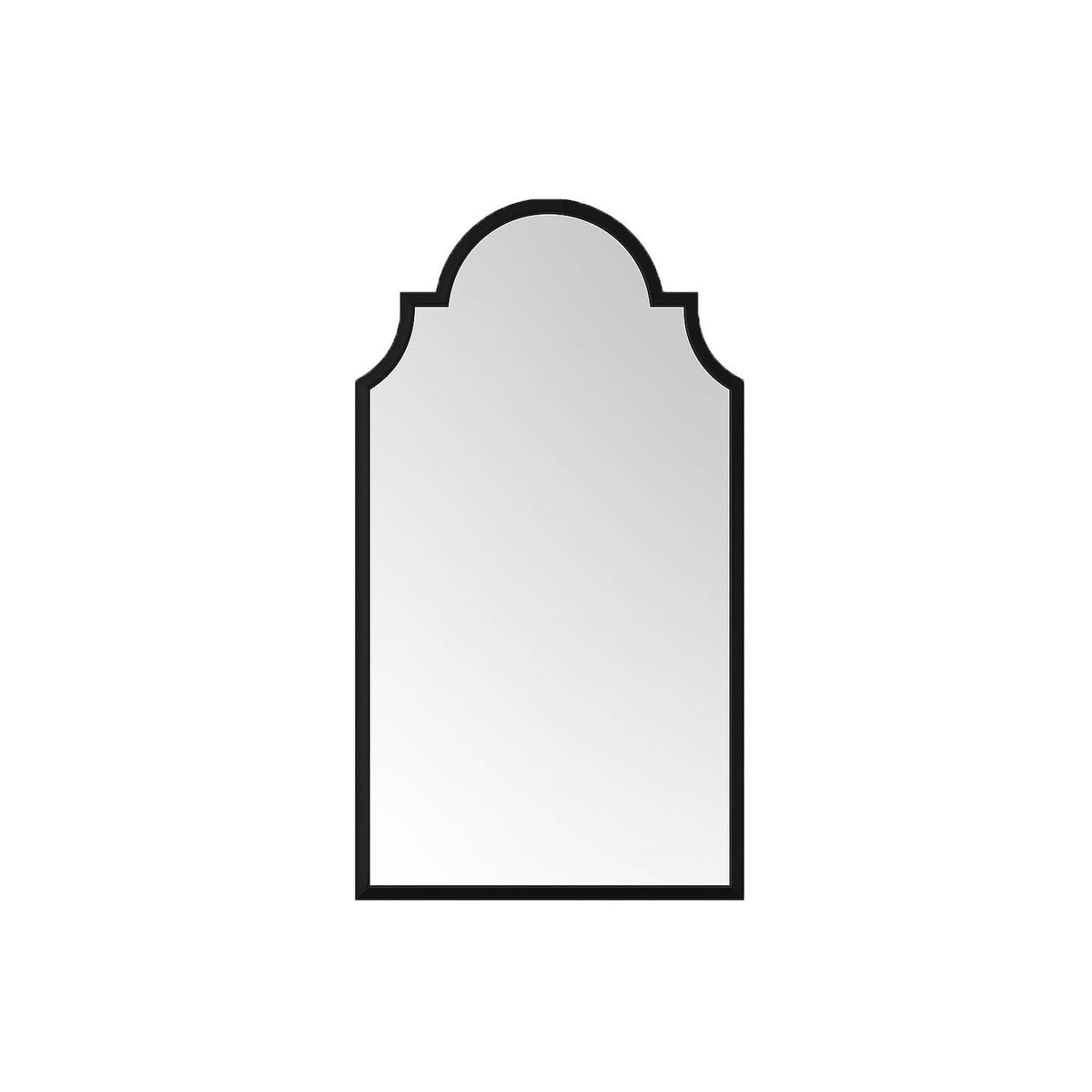 Noir Reflection – Full Length Arched Mirror
