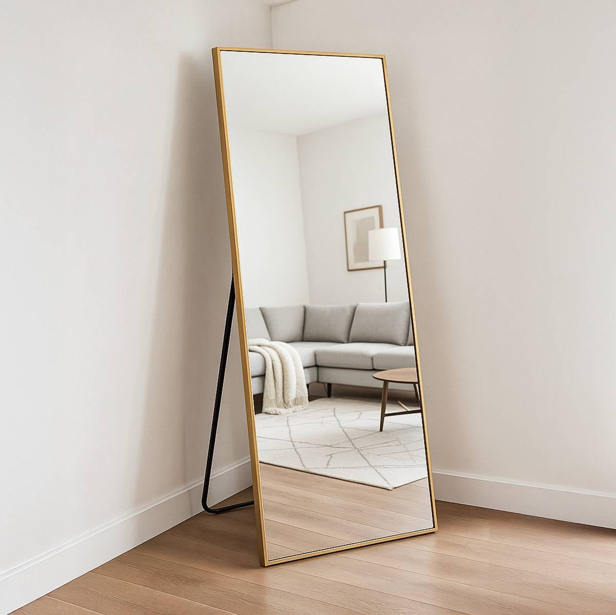 Nordic Full Length – Minimalist  Rectangular Wall Mirror