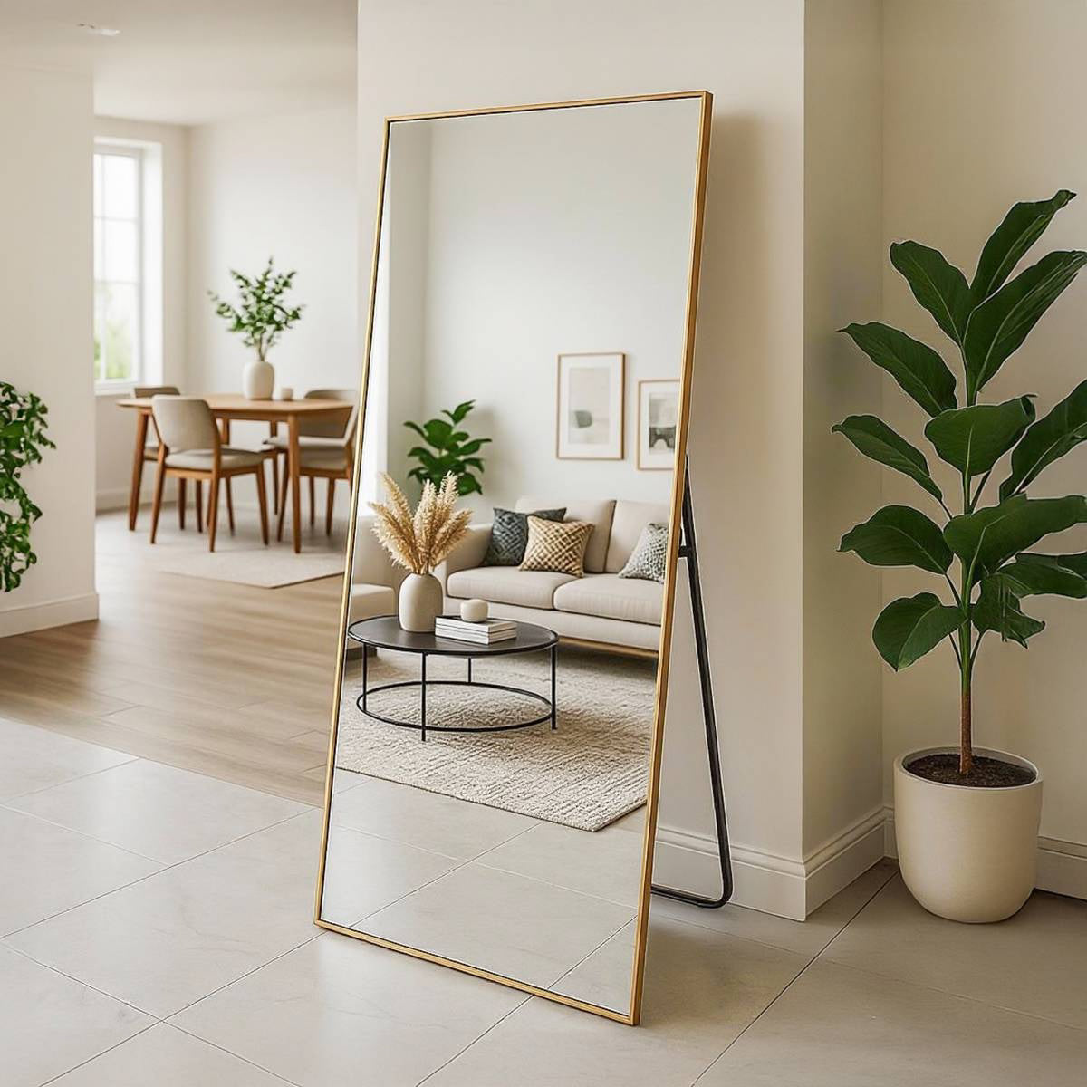 Nordic Full Length Wall Mirror