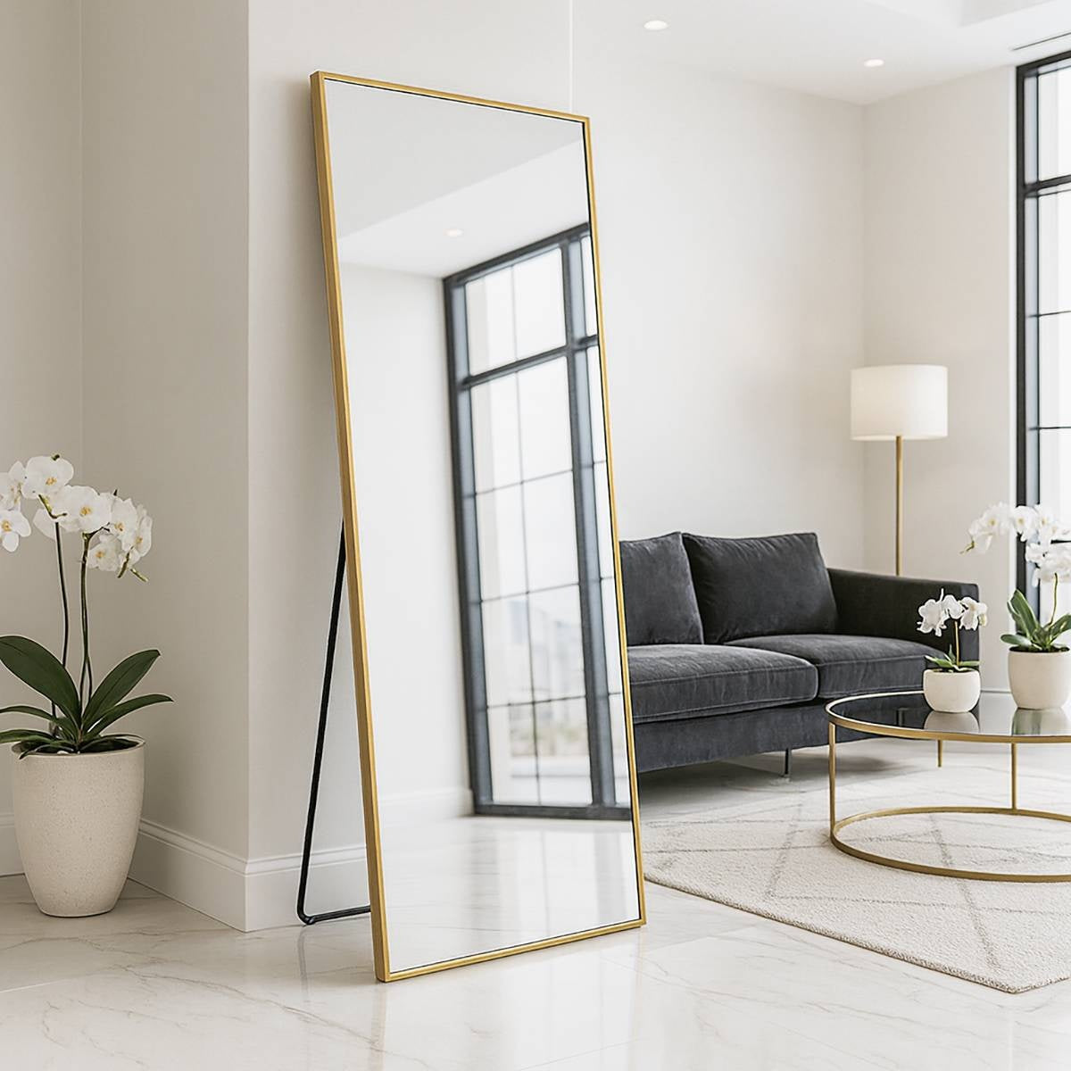 Nordic Full Length – Minimalist  Rectangular Wall Mirror