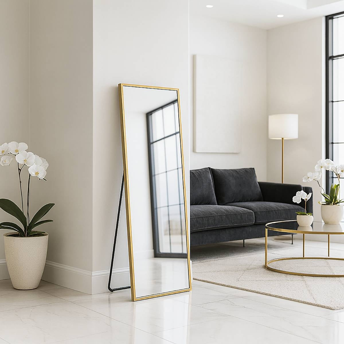 Nordic Full Length – Minimalist  Rectangular Wall Mirror