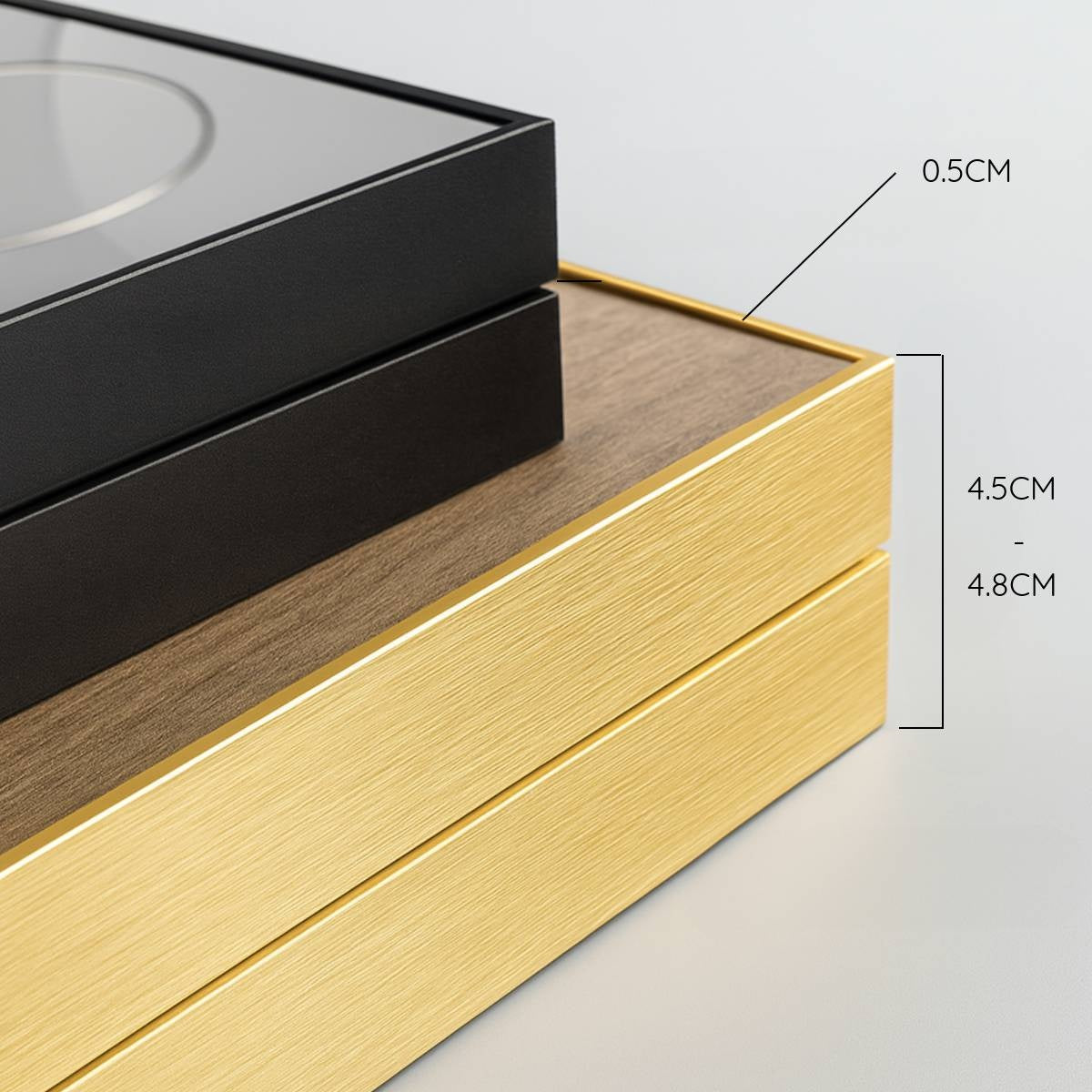 Novo Concealable – Modern Sliding Wall Mirror