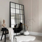 Urban Grid Rectangle Wall Mirror