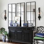 Urban Grid Rectangle Wall Mirror