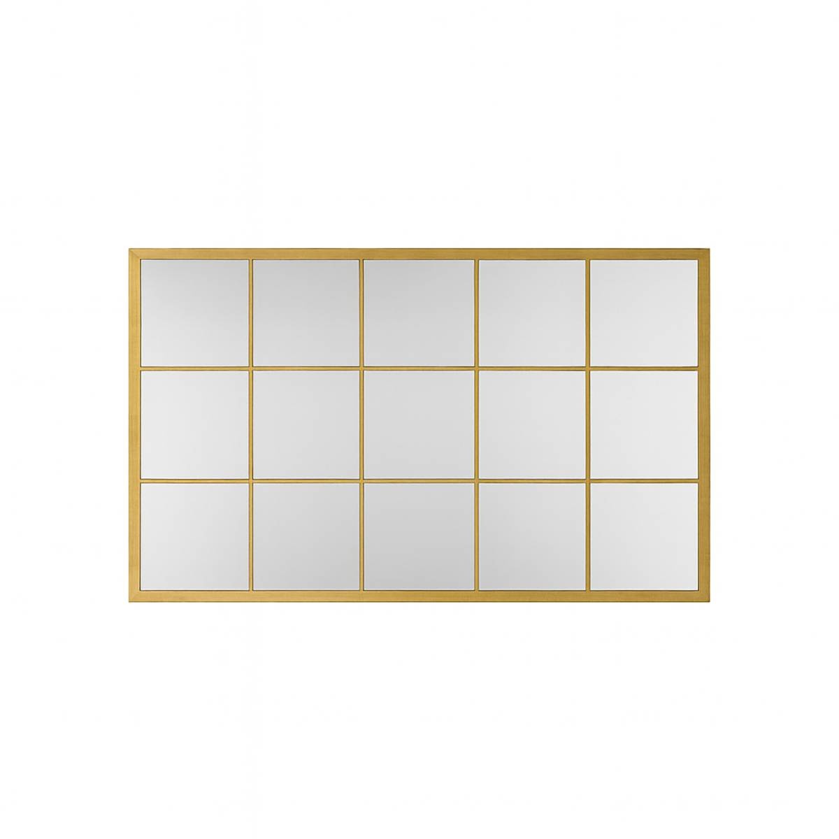 Urban Grid Rectangle Wall Mirror