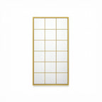 Urban Grid Rectangle Wall Mirror