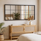 Urban Grid Rectangle Wall Mirror