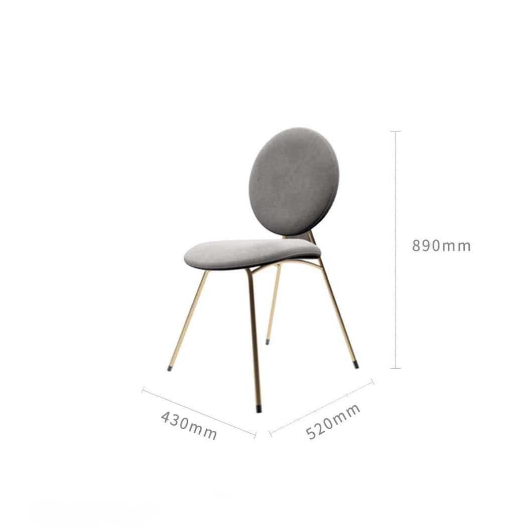 Circle Dining Chair – Modern Upholstered Dining Chair